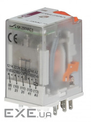 Реле електромеханічне ETI, ERM4-230ACL 4p (2473011)