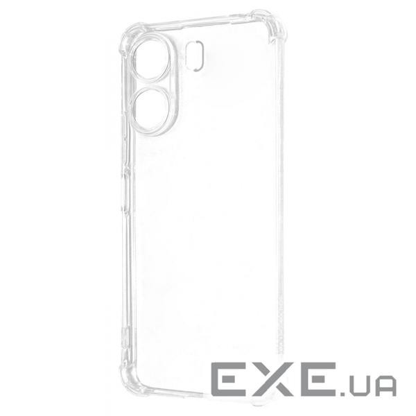 Чохол WXD Силікон 0.8 mm HQ Xiaomi Redmi 13C 4G/Poco C65 clear (54608)