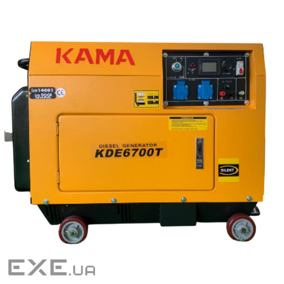 Генератор дизельный Kama kde6700t