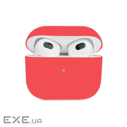 Чохол для навушників Armorstandart Ultrathin Silicone Case для Apple AirPods 3 Crimson (ARM60294)