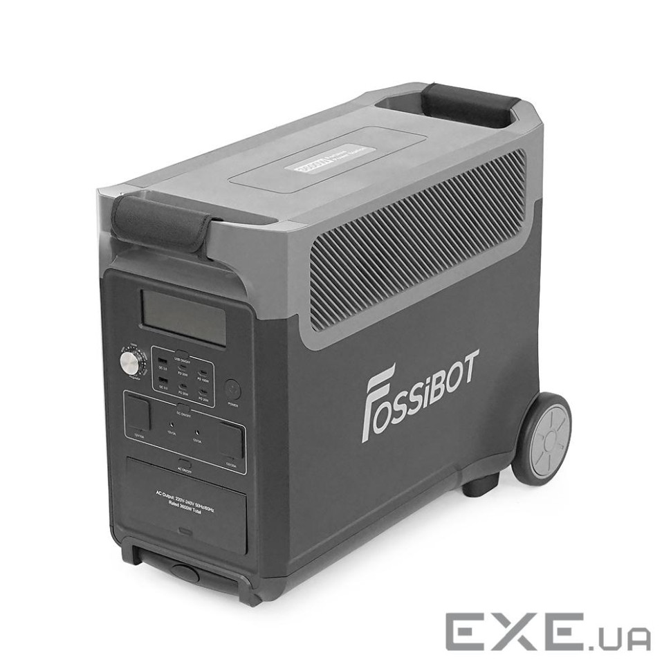 Портативна зарядна станція FOSSiBOT F7200, 7200W / 5220Wh LiFePO₄, MPPT 2500W m (FOSSiBOT F3600 PRO)
