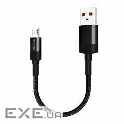 Дата кабель USB 2.0 AM to Micro 5P 0.2m Grand-X (FM-20M)