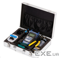 Набір інструментів і тестерів для роботи з оптичним кабелем FC-6S 10 в 1 Metall Case 1 Metall Case