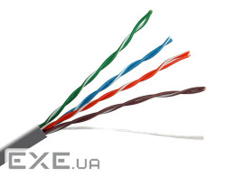 Кабель UTP, кат. 5e, LSZH, синій, 305 м, Panduit NetKey (NUL5C04BU-CE)