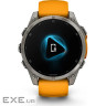 Смарт-годинник Garmin fenix 8 47mm, AMOLED, Saph, Ti/Bare/Grpht, SparkOrg/GrphtBd, (010-02904-11)