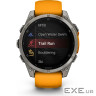 Смарт-годинник Garmin fenix 8 47mm, AMOLED, Saph, Ti/Bare/Grpht, SparkOrg/GrphtBd, (010-02904-11)