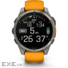 Смарт-годинник Garmin fenix 8 47mm, AMOLED, Saph, Ti/Bare/Grpht, SparkOrg/GrphtBd, (010-02904-11)