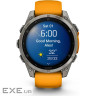 Смарт-годинник Garmin fenix 8 47mm, AMOLED, Saph, Ti/Bare/Grpht, SparkOrg/GrphtBd, (010-02904-11)