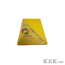Папір Romus A4 80 г/м2 100c, yellow sunny (R50836)