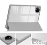 Чехол-книжка BeCover Soft Edge TPU для Xiaomi Redmi Pad SE 8.7 Gray Marble (712575)