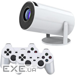 Проєктор H96 MAX F100 LED LCD HD 110AL 16:9 2G/16G Android 12.0 HDMI WiFi BT джойстик (H96MAX_F100)