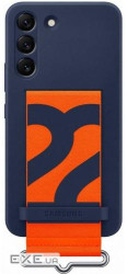 Чехол для моб. телефона Samsung Silicone with Strap Cover Galaxy S22 Plus Navy (EF-GS906TNEGRU)