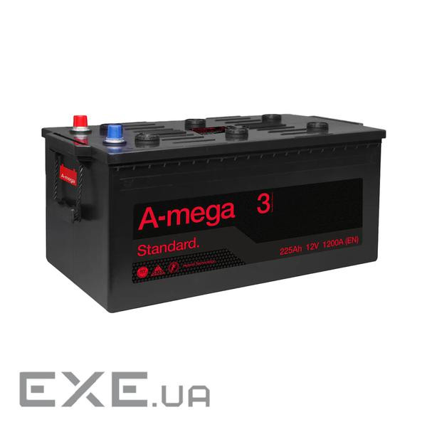 Акумулятор авто Мегатекс A-mega Standard (М3) 6СТ-225-А3 (лев) ТХП 1200 (25357)