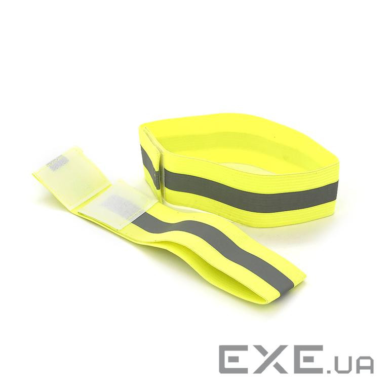 Глянсовий світловідбивний еластичний ремінець на зап&apos,ястя або щиколотку, ціна за компле (39987) (39987)