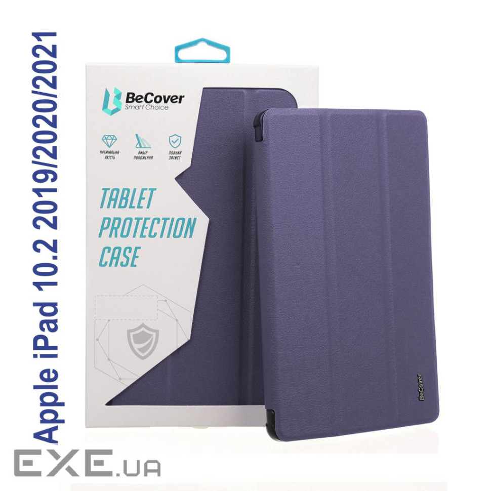 Чохол до планшета BeCover Tri Fold Soft TPU mount Apple Pencil Apple iPad 10.2 2019/2020/20 (706746)