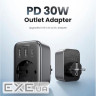 Зарядний пристрій Ugreen 3xUSB 30W Outlet Extender (2хUSB-A+USB-C) CD314 (90613) (UGR-90613)