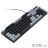 Клавіатура Vinga KBGM-090 LED Red Switch USB Grey/Black (KBGM-090R Grey/Black)