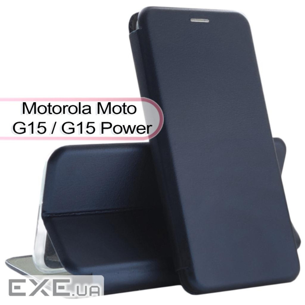 Чохол до мобільного телефона BeCover Exclusive Motorola Moto G15 / G15 Power Deep Blue (713514)