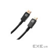 Кабель мультимедійний DisplayPort M to DisplayPort M 2.0m V1.2 4K60Hz black HP (HP_DHC-DP01-2M)