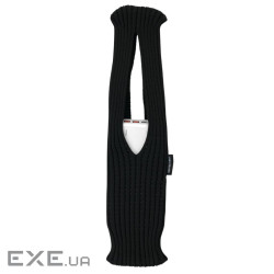 Чохол до мобільного телефона BeCover Knit Pocket universal Black (715158)