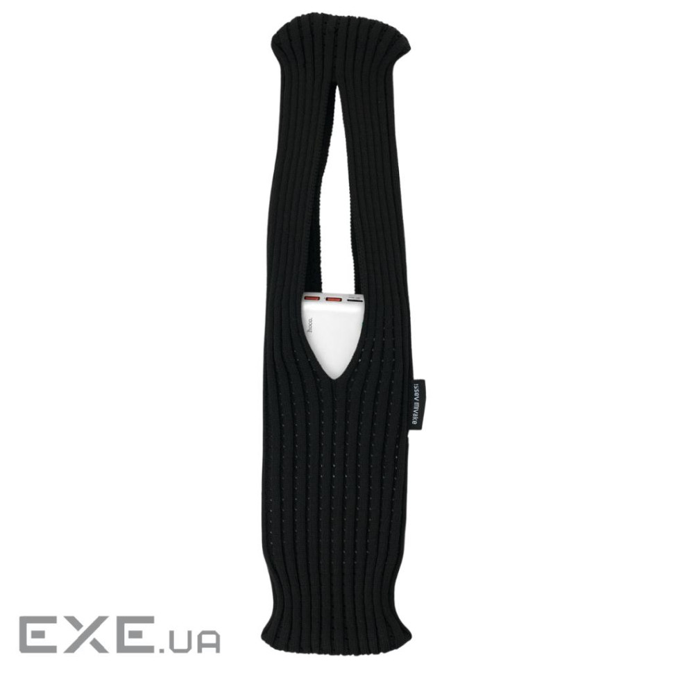 Чохол до мобільного телефона BeCover Knit Pocket universal Black (715158)