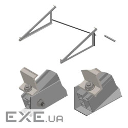 Комплект альбомної системи кріплень НА 2 ФОТОМОДУЛЯ / розмір модуля(2278х1133х35)(ку (АСК-30-2А) )