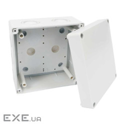 Коробка, IP 66, антивандальна кришка, мембранні входи, для зовнішнього монтажу, розміри (KSK 125_KA) (KSK 125_KA)