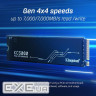 Накопичувач SSD 2048GB Kingston KC3000 M.2 2280 PCIe 4.0 x4 NVMe 3D TLC (SKC3000D/2048G)
