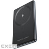 УМБ Choetech Magnetic Wireless 5000mAh 20W PD Qi-15W USB-C In/Out, тонкий, чорний (B738-CCBK)
