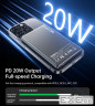 УМБ Choetech Magnetic Wireless 5000mAh 20W PD Qi-15W USB-C In/Out, тонкий, чорний (B738-CCBK)
