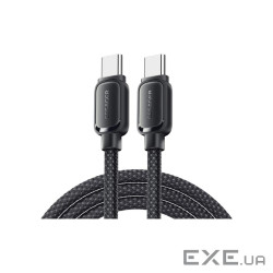 Дата кабель USB-C to USB-C 1.0m 100W black Essager (EXCTT1-TD01-P)