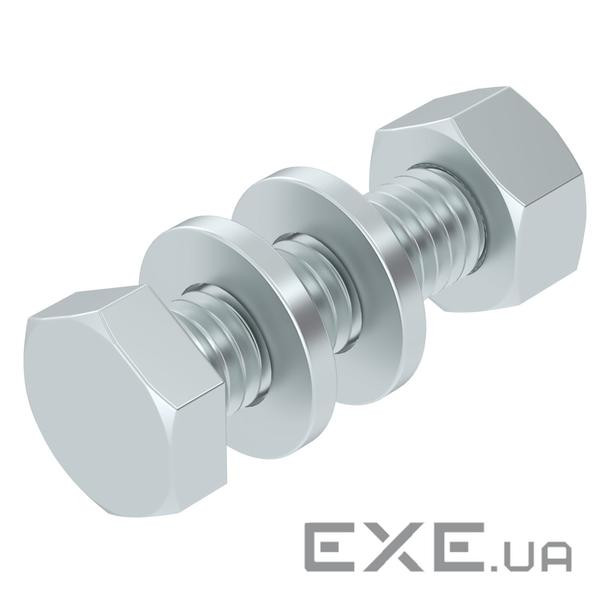 Шестигранний болт з гайкою і шайбою, М6х30мм OBO Bettermann 3156524 OBO Bettermann 3156524