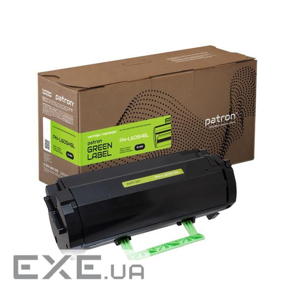 Тонер-картридж Patron Lexmark 60F5H00 Green Label (PN-L605HGL)
