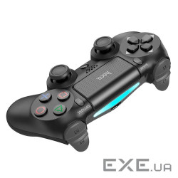 Геймпад бездротовий HOCO DGM01 для PS4 SONY Wireless DUALSHOCK 4 (Black), 3.7V, 600mAh, Box