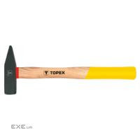 Молоток TOPEX Молоток столярний 500 г, рукоятка дерев'яна (02А 405)
