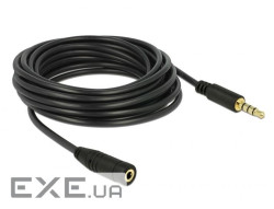 Кабель Goobay аудіо-подовжувач Jack 3.5mm 4pin M/F 5.0m,Shielded Cu (75.06.2481-50)