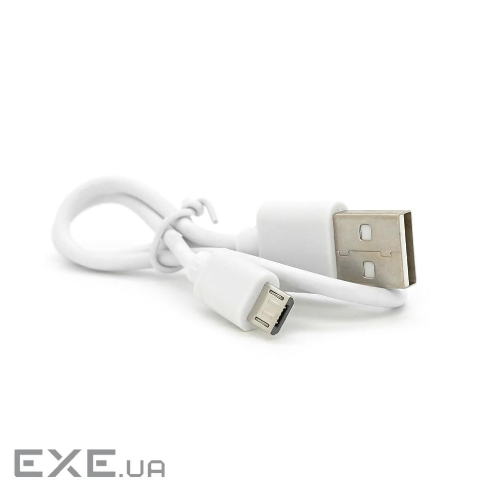 Кабель USB 2.0 (AM / Miсro 5 pin) 0,3 м, белые (YT-AM / Mc-0.3Black)
