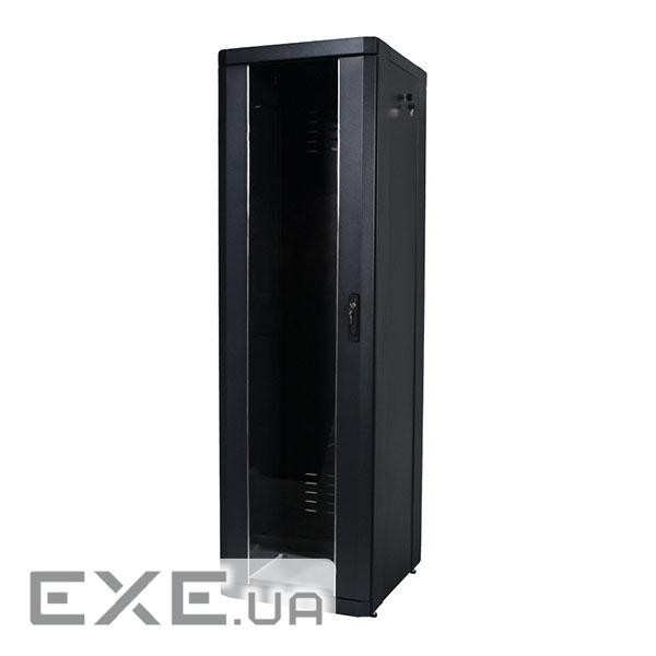 Шафа 19 24U, 610х865 мм (Ш * Г), посилена, чорна (UA-MGSE2468MB)