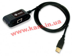 Однопортовий мережевий адаптер 10 / 100Мбит / сек. з інтерфейсом USB 2.0. Чіпсет MosChip MCS (UTL1200MB)