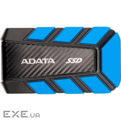 Портативний SSD диск ADATA SD820 2TB USB3.2 Gen2x2 Blue (SD820-2000G-CBU)