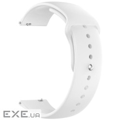 Ремінець до смарт-годинника Armorstandart Silicone Watch Strap 22mm White (ARM80668)