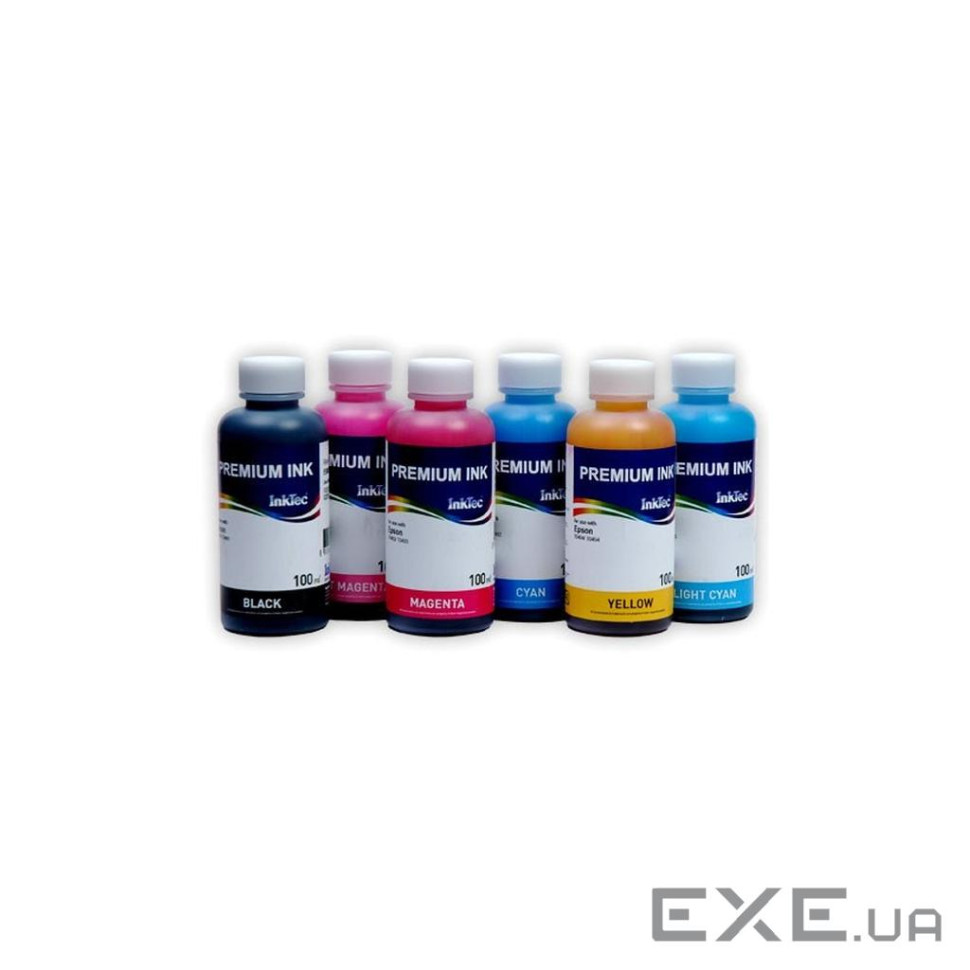 Чорнило InkTec Epson L800, 6*1л, B/C/LC/M/LM/Y (E0017-6SET1L)