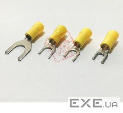 Клема тип "U" 0.7мм, SV5.5-8, провід 4.0-6.0, ізольована, максимальний струм 48А, ,