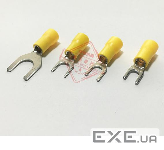 Клема тип "U" 0.7мм, SV5.5-8, провід 4.0-6.0, ізольована, максимальний струм 48А, ,