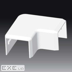 Кут прямий для LHD 25x20 білого кольору, Серія LHD, ПВХ (8913_HB) (8913_HB)