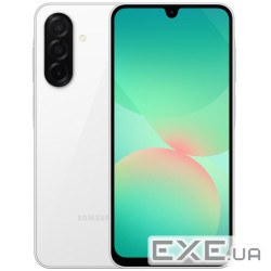 Смартфон Samsung Galaxy A26 5G 6/128GB White (SM-A266BZWBEUC), 6.7" (2340x1080) Super AMOLED / Samsu