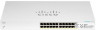 Комутатори Cisco CBS220 Smart 24-port GE, Full PoE, 4x1G SFP (CBS220-24FP-4G-EU)