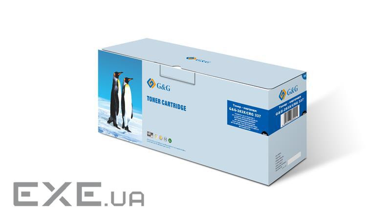 Картридж G&G для HP LJ Pro M125/M127/Canon MF212w/ MF227dw Black (G&G-283X/CRG-737)