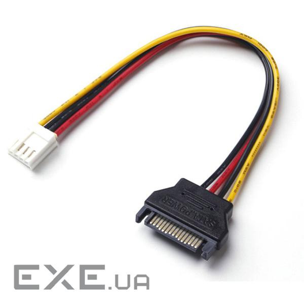 Кабель живлення внутрішній SATA 15p-FDDpower M/M,0.15m AWG20,різнобарвний (62.09.8279-1) (62.09.8279-1)