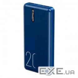 Універсальна мобільна батарея Remax RPP-296 Landon 20000mAh Blue (2000700010819)